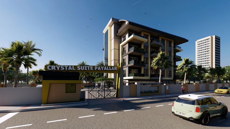 Crystal Suite Residence (Luxury Apartments for Sale in Alanya Payallar)