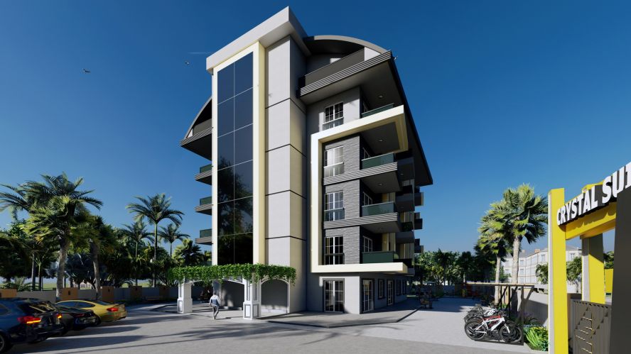 Crystal Suite Residence (Luxury Apartments for Sale in Alanya Payallar)