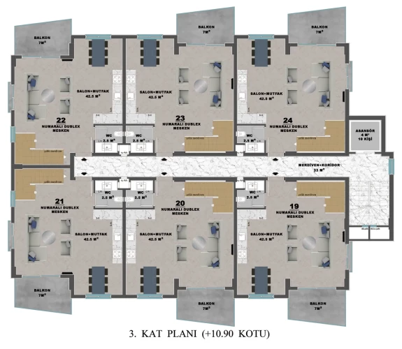 Crystal Suite Residence (Luxuswohnungen zum Verkauf in Payallar, Alanya)