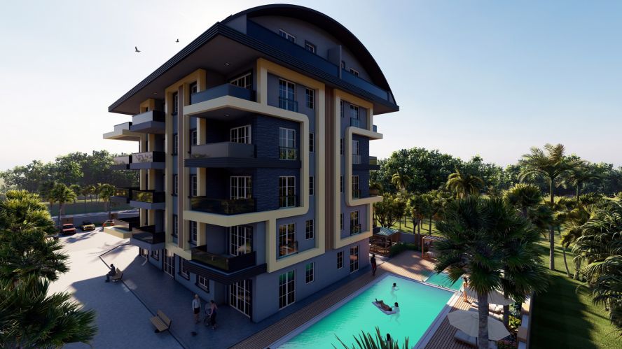 Crystal Suite Residence (Luxury Apartments for Sale in Alanya Payallar)