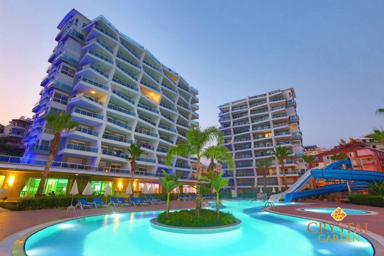 Crystal Garden (Komplett möblierte 2+1 Wohnung in Cikcilli Alanya)