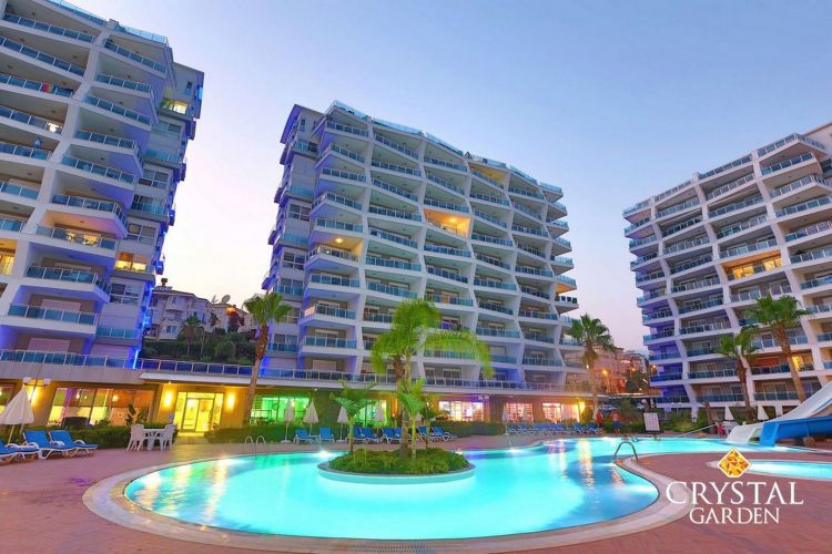 Crystal Garden (Komplett möblierte 2+1 Wohnung in Cikcilli Alanya)