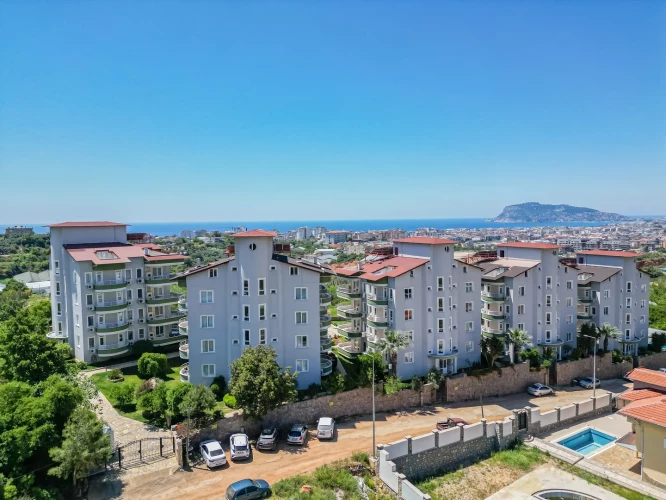 Orient Hill (Komplett möblierte 3+1 Maisonette-Wohnung in Alanya Oba)
