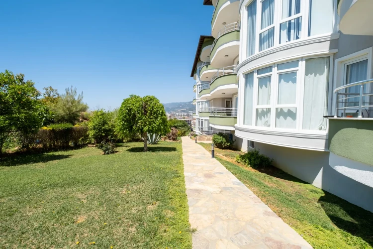 Orient Hill (Komplett möblierte 3+1 Maisonette-Wohnung in Alanya Oba)