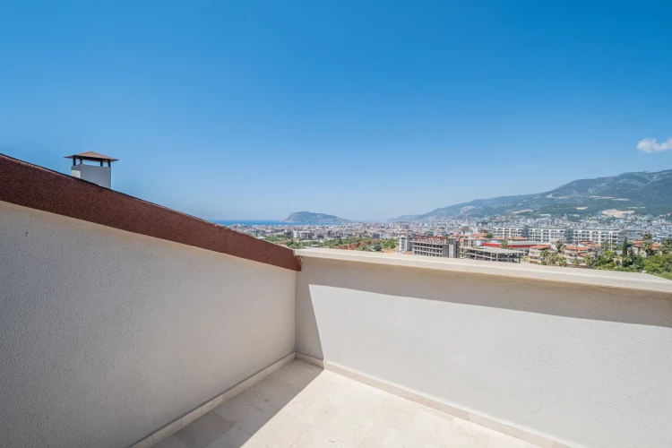 Orient Hill (Komplett möblierte 3+1 Maisonette-Wohnung in Alanya Oba)