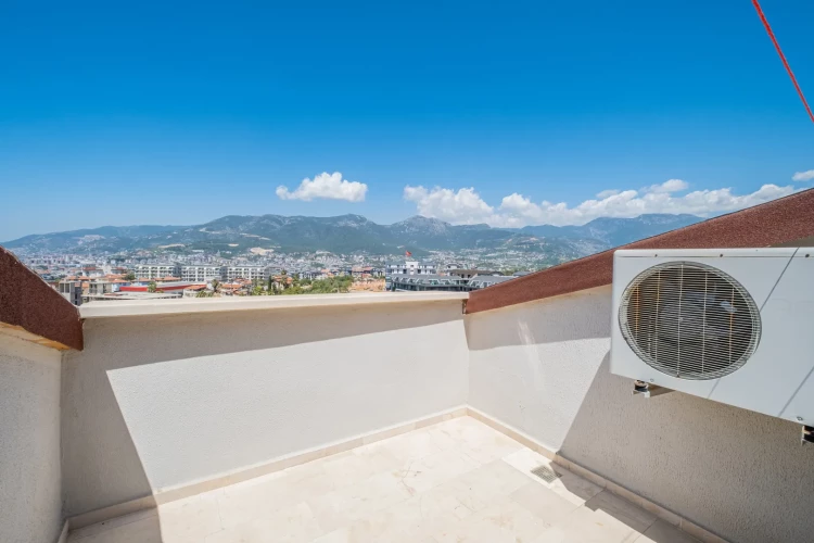Orient Hill (Komplett möblierte 3+1 Maisonette-Wohnung in Alanya Oba)