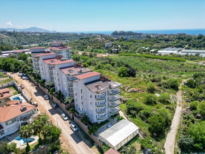 Orient Hill (Komplett möblierte 3+1 Maisonette-Wohnung in Alanya Oba)