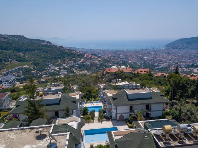 Erbayrak Residence (3+1 Maisonette-Villen zum Verkauf in Tepe Mahallesi)