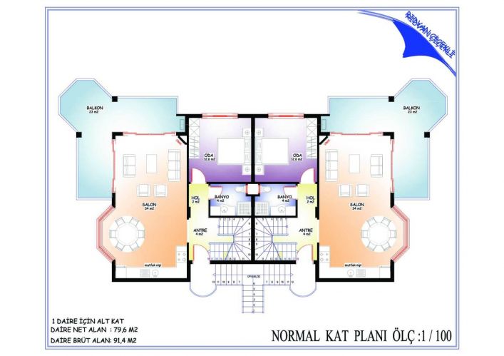 Erbayrak Residence (3+1 Duplex Villas for Sale in Tepe Neighborhood)