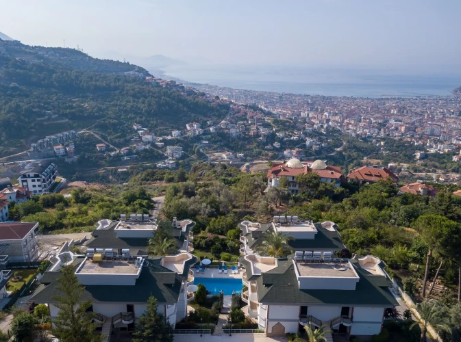 Erbayrak Residence (3+1 Maisonette-Villen zum Verkauf in Tepe Mahallesi)