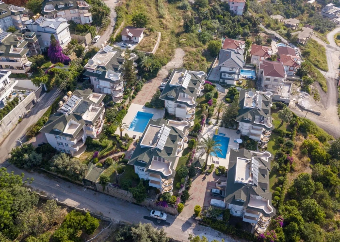Erbayrak Residence (3+1 Maisonette-Villen zum Verkauf in Tepe Mahallesi)