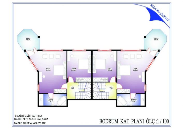 Erbayrak Residence (3+1 Duplex Villas for Sale in Tepe Neighborhood)