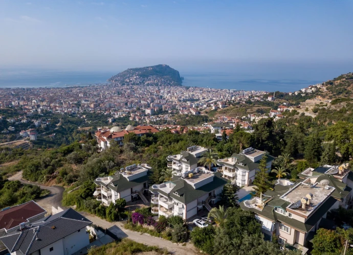 Erbayrak Residence (3+1 Maisonette-Villen zum Verkauf in Tepe Mahallesi)