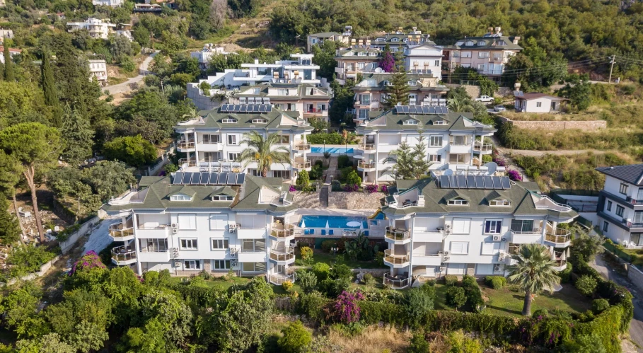 Erbayrak Residence (3+1 Maisonette-Villen zum Verkauf in Tepe Mahallesi)