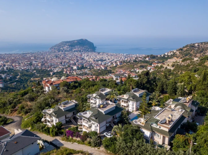 Erbayrak Residence (3+1 Maisonette-Villen zum Verkauf in Tepe Mahallesi)