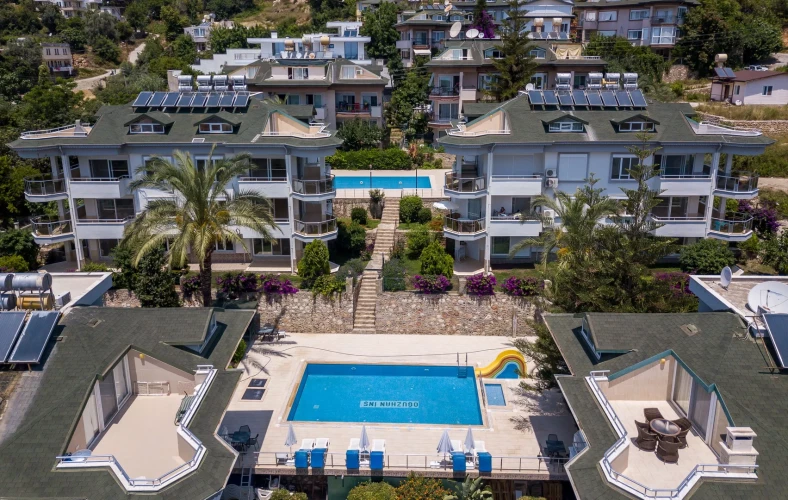 Erbayrak Residence (3+1 Maisonette-Villen zum Verkauf in Tepe Mahallesi)