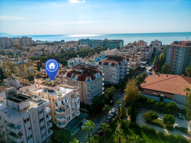 Alaiye Apartment (2+1 Apartment for Sale in Cumhuriyet Neighborhood)