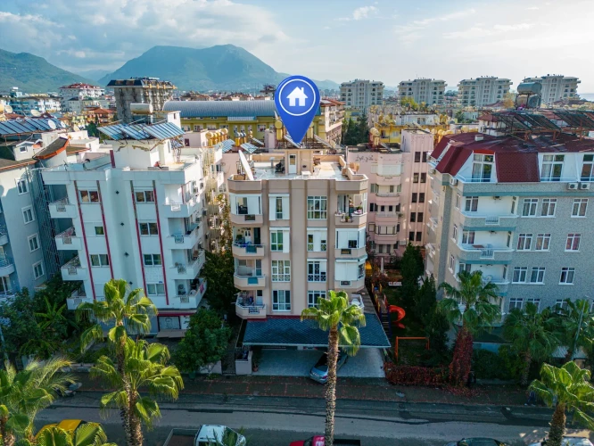 Alaiye Apartment (2+1 Wohnung zum Verkauf im Bezirk Cumhuriyet)