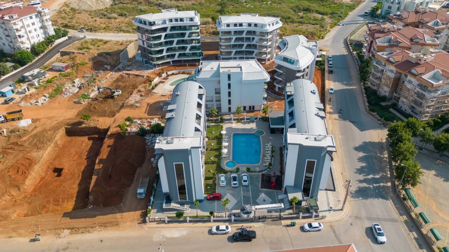 Ruby Suite Residence (1+1 Wohnung zum Verkauf in Alanya Oba)