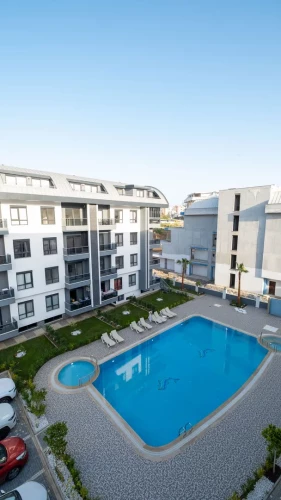 Ruby Suite Residence (Oba'da Havuz Manzaralı Eşyalı 3+1 Daire)