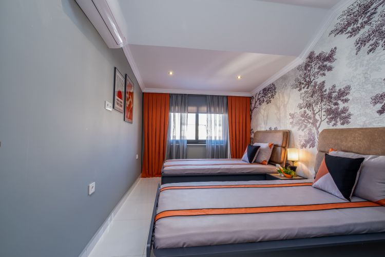 Ruby Suite Residence (Oba'da Havuz Manzaralı Eşyalı 3+1 Daire)