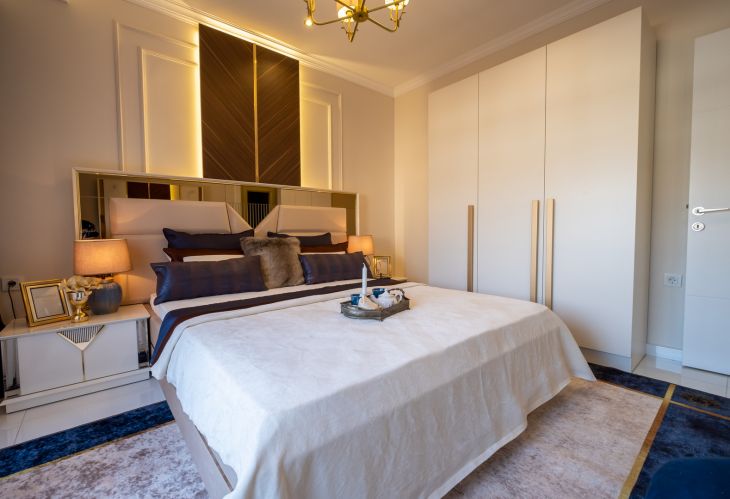 Ruby Suite Residence (Oba'da Havuz Manzaralı Eşyalı 3+1 Daire)