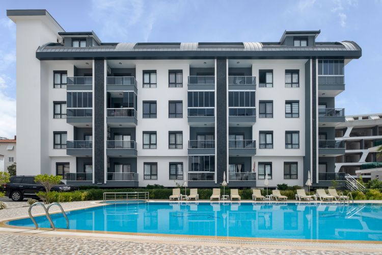 Ruby Suite Residence (Oba'da Havuz Manzaralı Eşyalı 3+1 Daire)