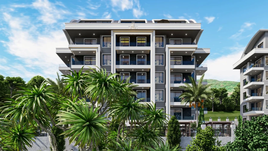 Kanaat Premium (Komfortable Wohnungen zum Verkauf in Alanya Çıplaklı)