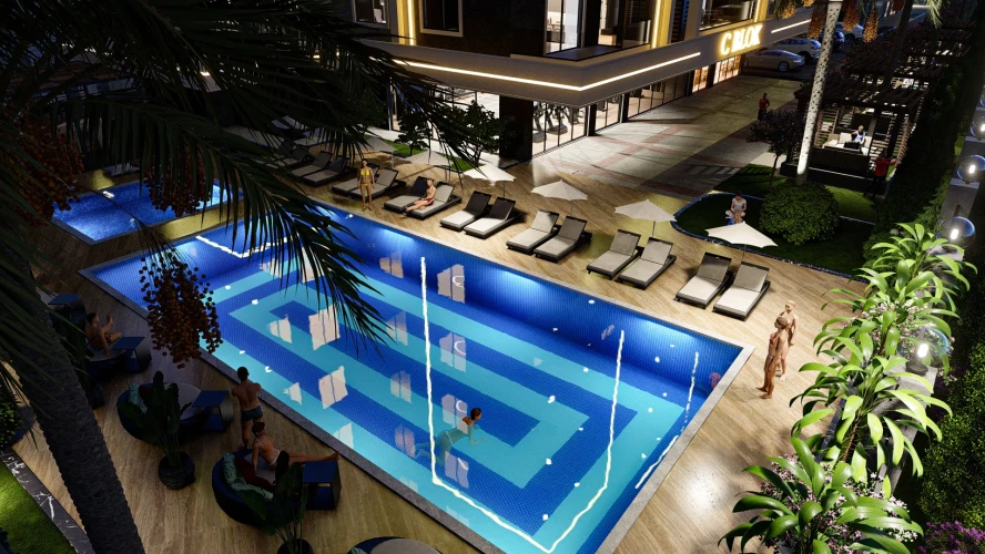 Kanaat Premium (Komfortable Wohnungen zum Verkauf in Alanya Çıplaklı)