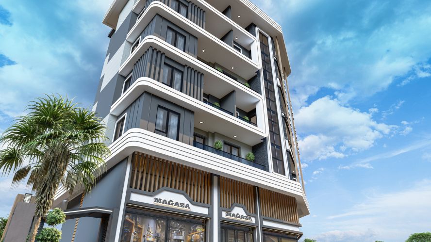 Ruby Street (Luxury Apartments for Sale in Mahmutlar Center)