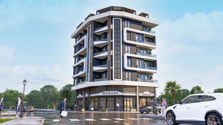 Ruby Street (Luxury Apartments for Sale in Mahmutlar Center)