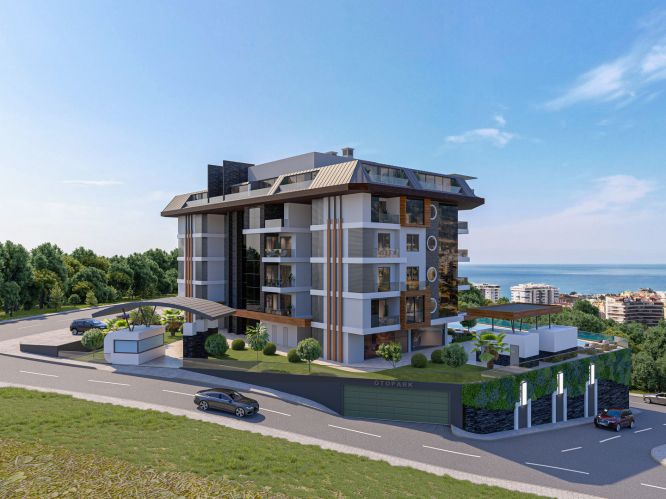 Armani Exclusive (Luxury Apartments with Sea View in Alanya Kestel)