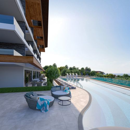 Armani Exclusive (Luxury Apartments with Sea View in Alanya Kestel)