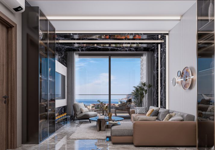 Armani Exclusive (Luxury Apartments with Sea View in Alanya Kestel)