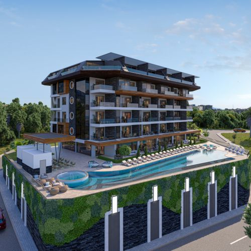 Armani Exclusive (Luxury Apartments with Sea View in Alanya Kestel)