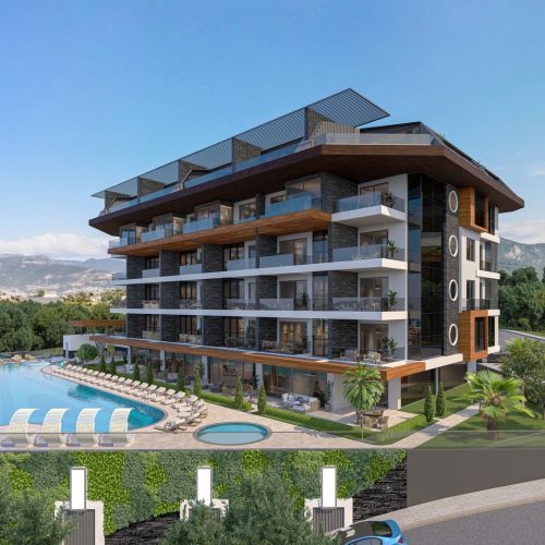 Armani Exclusive (Luxury Apartments with Sea View in Alanya Kestel)