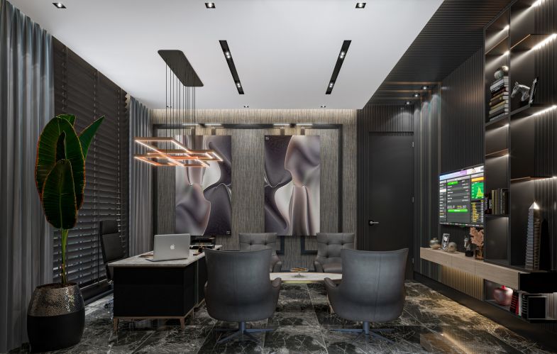 Küçüker Business (Luxus- und komfortable Büros zum Verkauf in Alanya Oba)