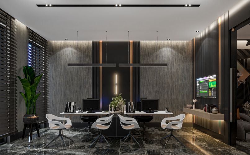 Küçüker Business (Luxus- und komfortable Büros zum Verkauf in Alanya Oba)