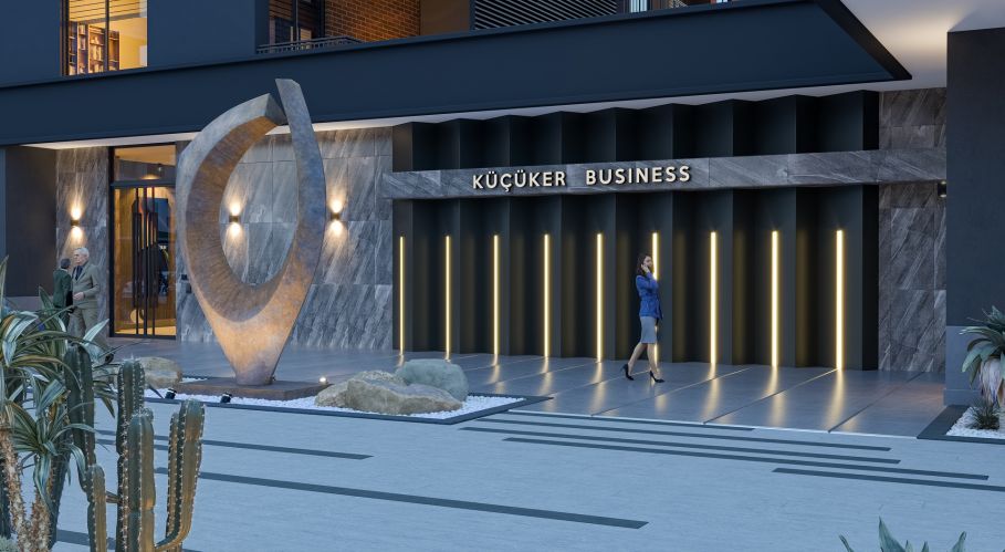 Küçüker Business (Luxus- und komfortable Büros zum Verkauf in Alanya Oba)