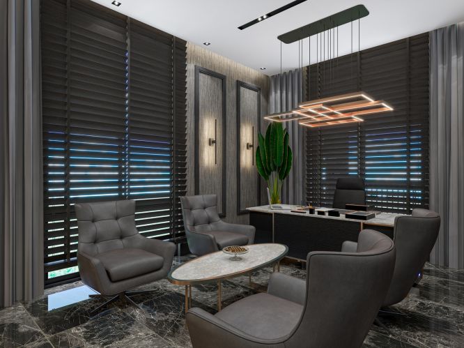 Küçüker Business (Luxus- und komfortable Büros zum Verkauf in Alanya Oba)