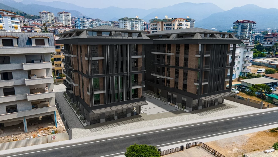 Küçüker Business (Luxus- und komfortable Büros zum Verkauf in Alanya Oba)