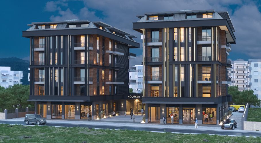 Küçüker Business (Luxus- und komfortable Büros zum Verkauf in Alanya Oba)