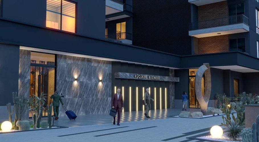 Küçüker Business (Luxus- und komfortable Büros zum Verkauf in Alanya Oba)