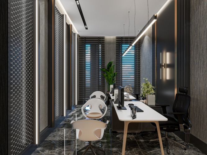 Küçüker Business (Luxus- und komfortable Büros zum Verkauf in Alanya Oba)