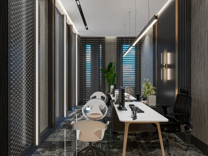 Küçüker Business (Luxus- und komfortable Büros zum Verkauf in Alanya Oba)