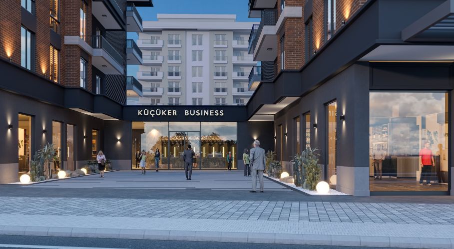 Küçüker Business (Luxus- und komfortable Büros zum Verkauf in Alanya Oba)