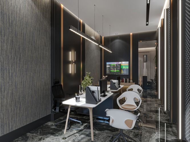 Küçüker Business (Luxus- und komfortable Büros zum Verkauf in Alanya Oba)