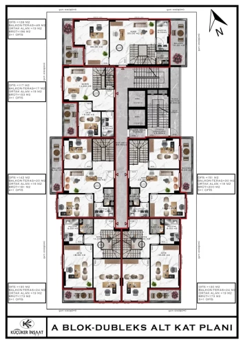 Küçüker Business (Luxus- und komfortable Büros zum Verkauf in Alanya Oba)