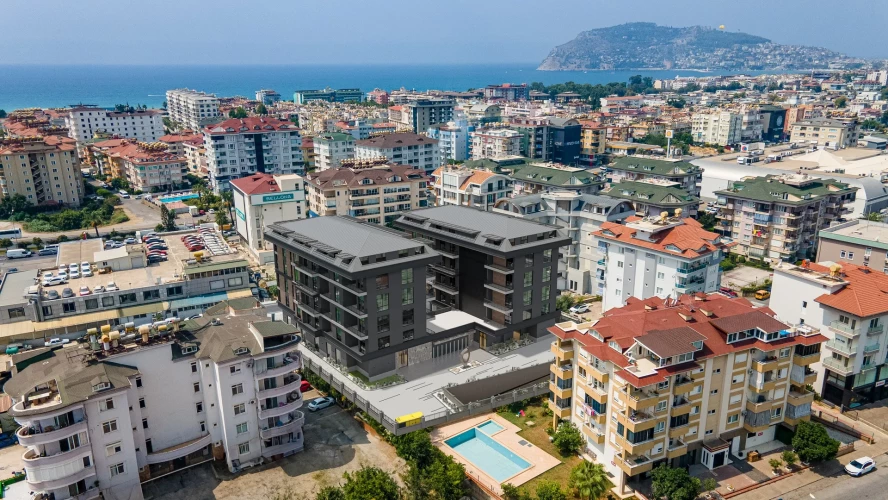 Küçüker Business (Luxus- und komfortable Büros zum Verkauf in Alanya Oba)