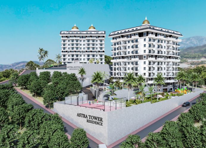 Astra Suite 2 (Wohnungen zum Verkauf im Demirtaş Alanya-Projekt)